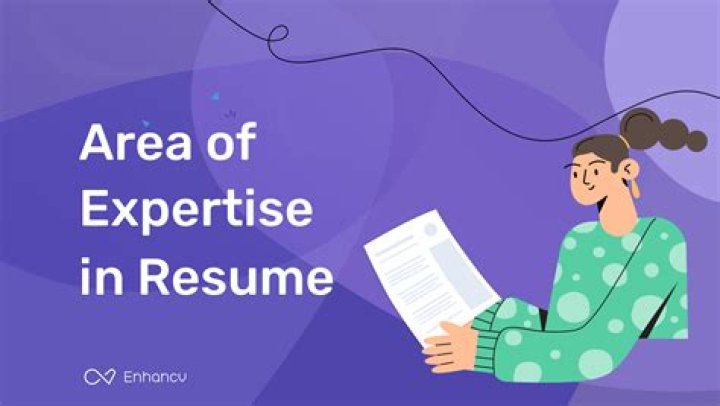 What should I put for areas of expertise?