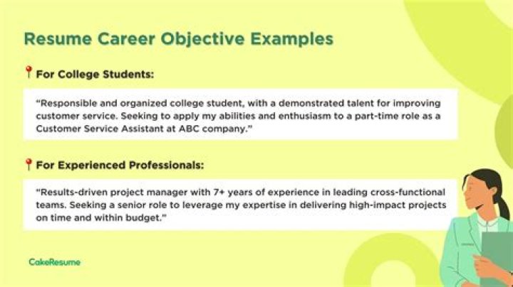 What should I put for career objective?