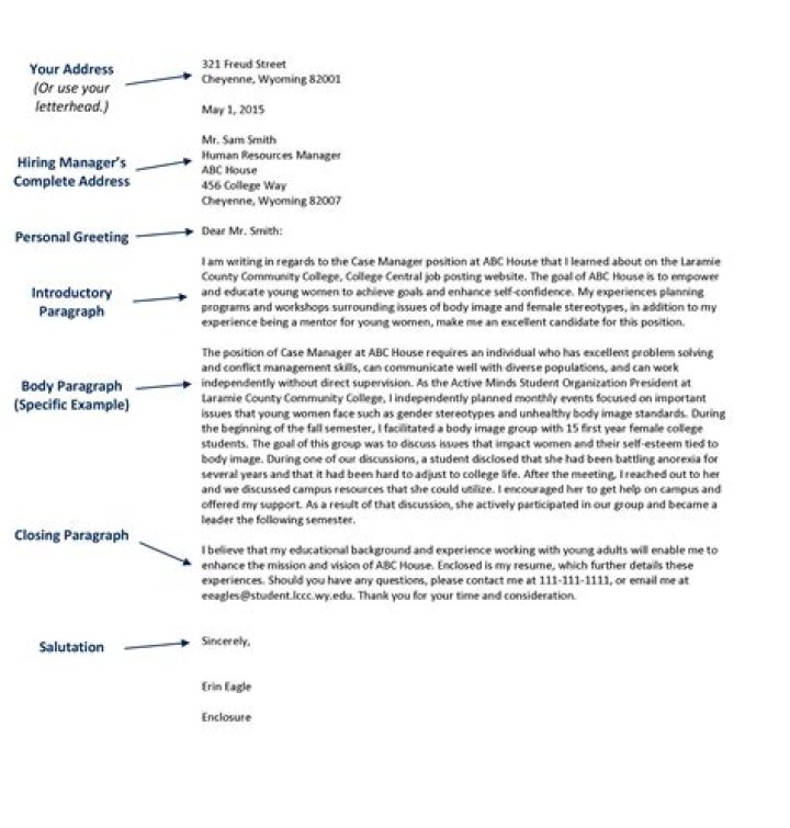 What should you do in the last paragraph of a letter of application?