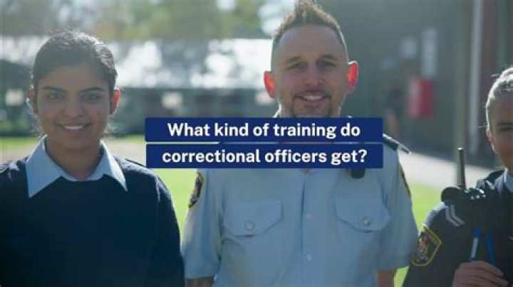 What skills do correctional officers need?