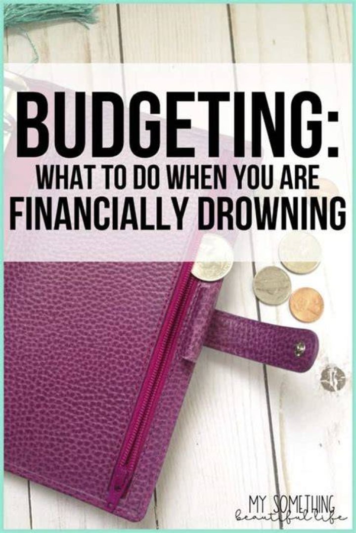 What to do when you are financially drowning?