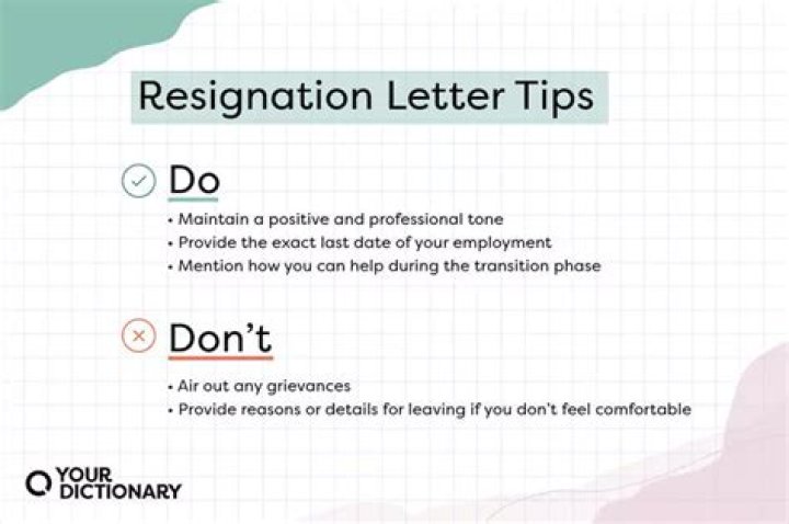 What to say why you resigned?
