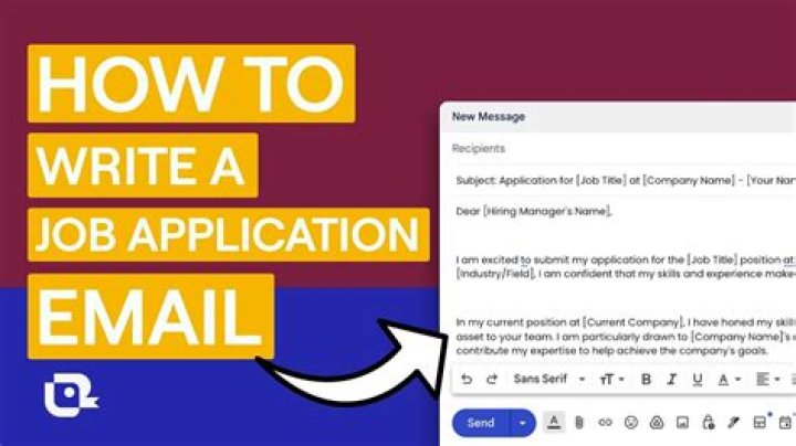 What to write while applying for a job?