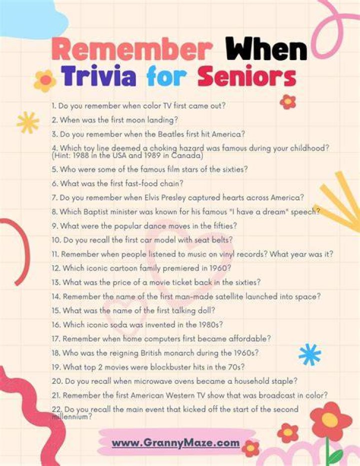 What topics are seniors interested in?