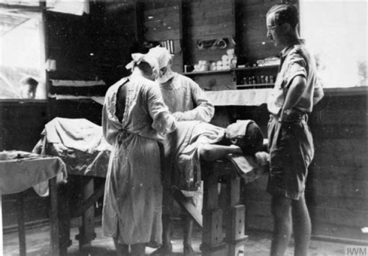 What was medicine like during World war 2?