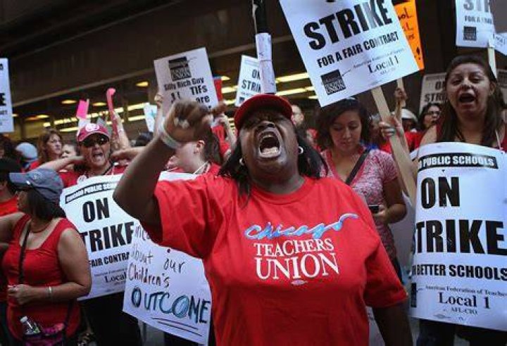 What was the 2012 Chicago teachers strike about?