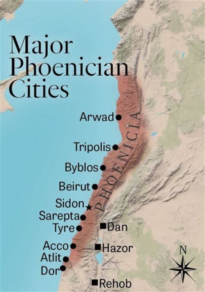 What was the Phoenicians major item of trade?