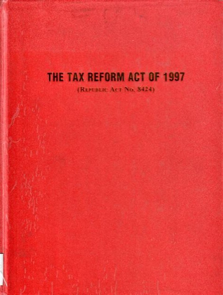 What were the benefits of the Tax Reform Act of 1986?