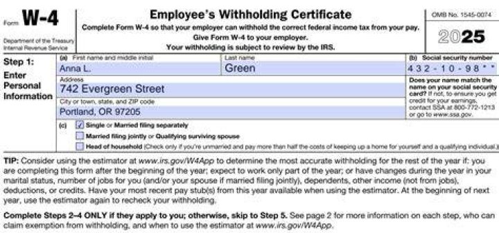 When a W-4 form is entered incorrectly?