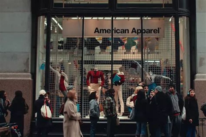 When did American Apparel come back?