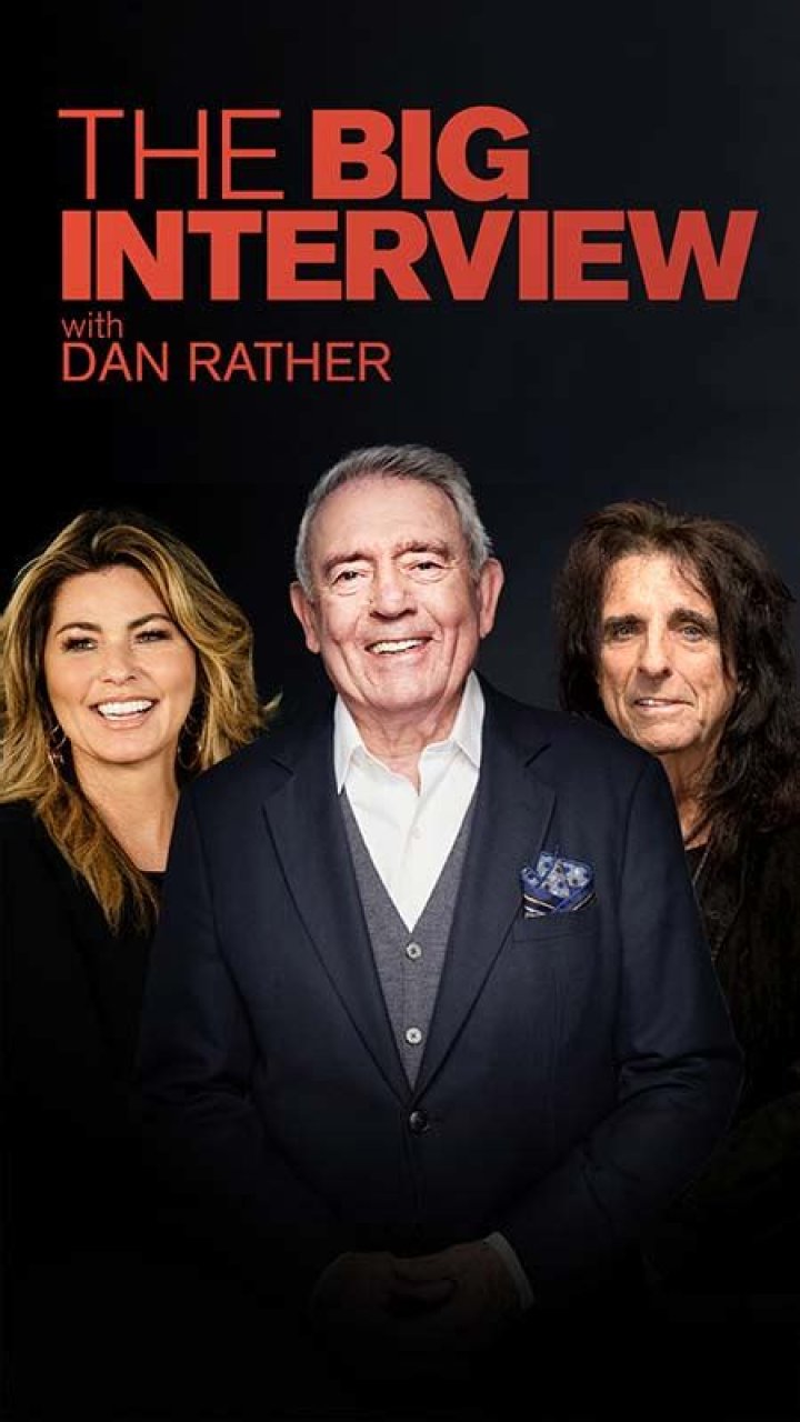 When did Dan Rather start The Big Interview?