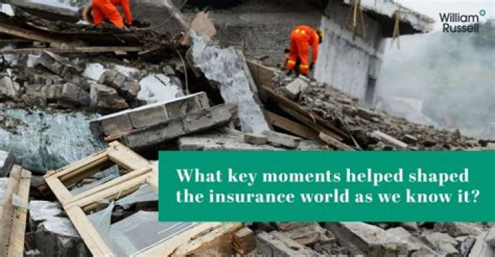 When did insurance start in the UK?
