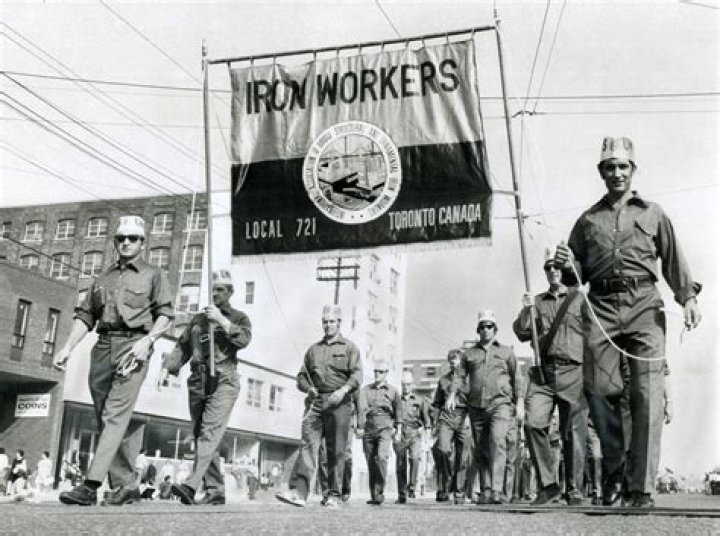 When did the first labor union begin in the world?