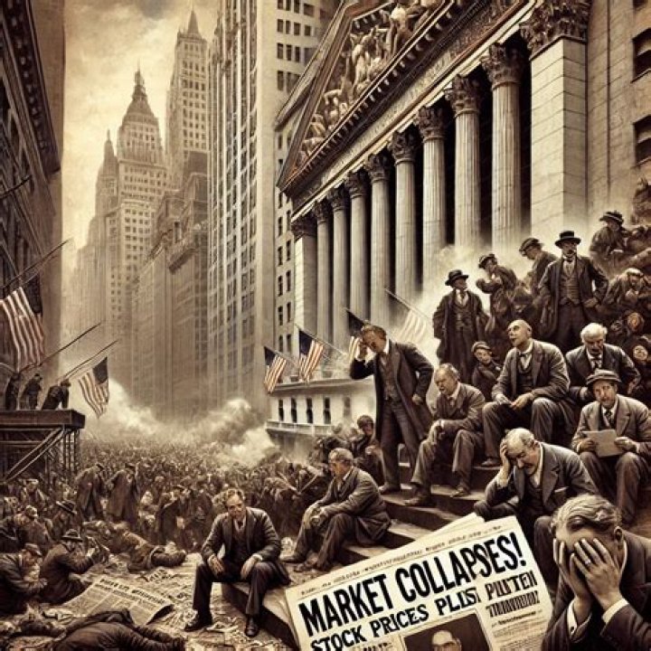 When did the stock market officially crash?