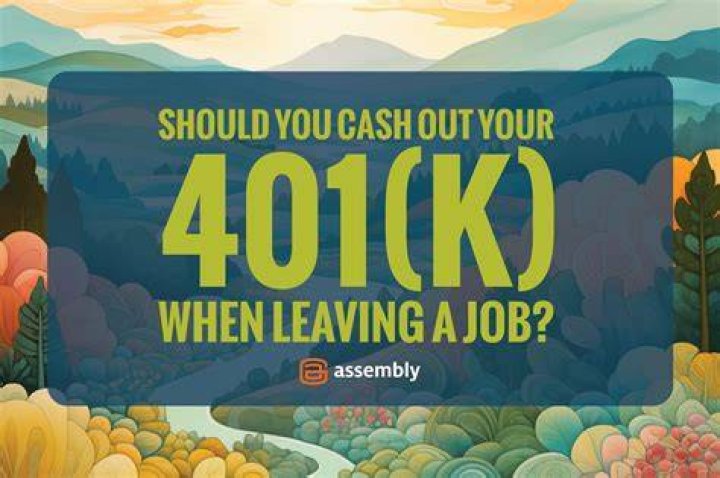 When you leave a job can you withdraw your 401k?