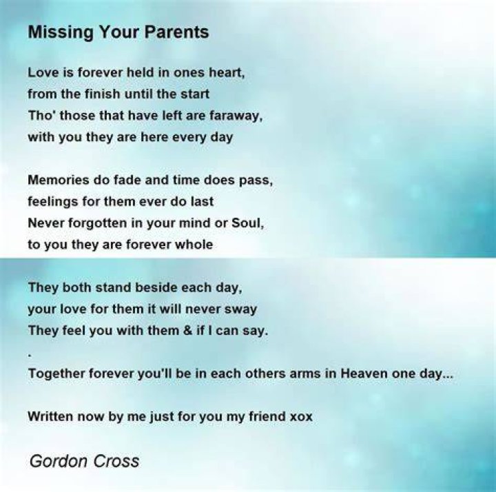 When your parents die close together?