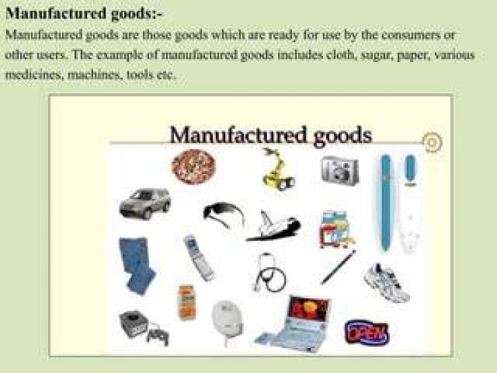 Where are most US goods manufactured?