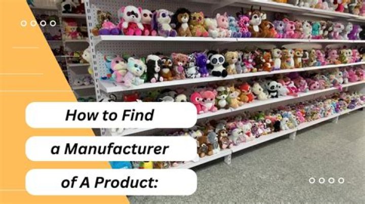 Where can I find a manufacturer for my product?