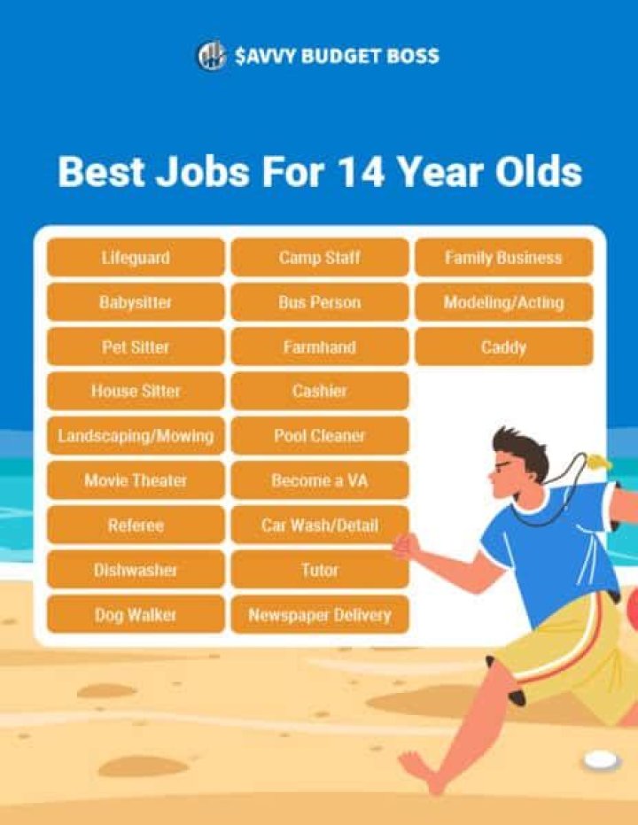 Where can you get jobs at 14?