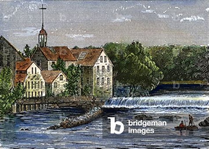 Where did Samuel Slater build his mill?