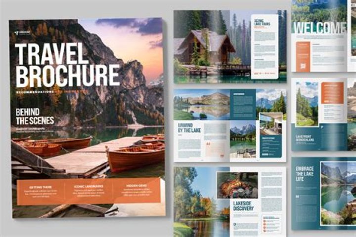 Where do we use brochures?
