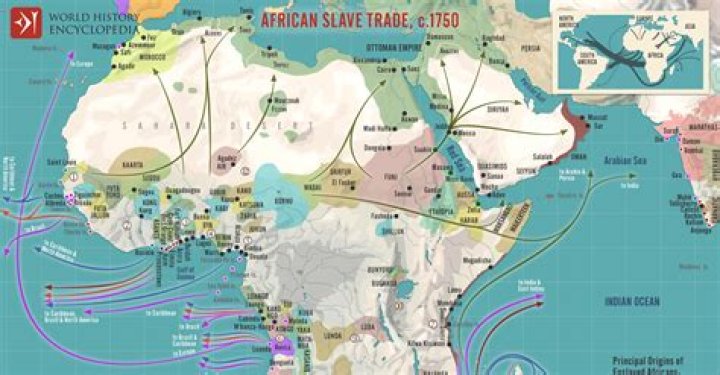 Which European country first took slaves from Africa?