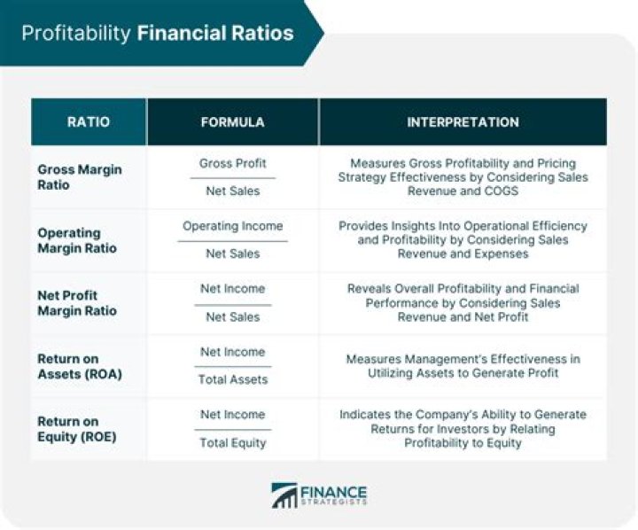 Which financial ratios would you use for financial analysis of company?