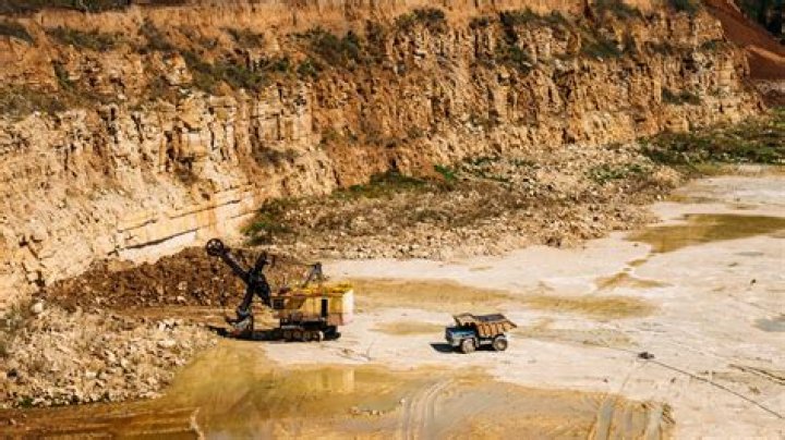 Which industries are concerned with extraction material or minerals from natural resources?