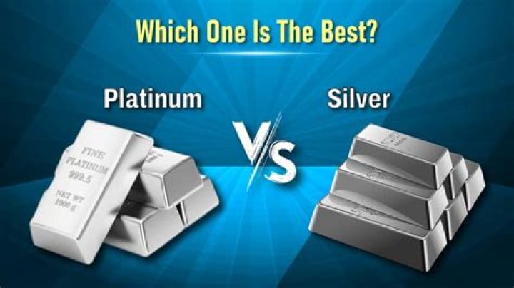 Which is lighter platinum or silver?