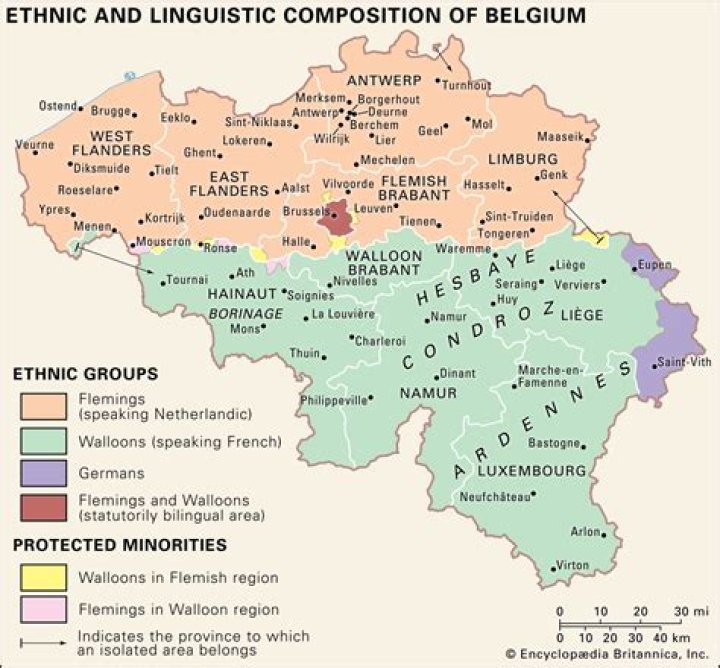 Which part of Belgium is richer?