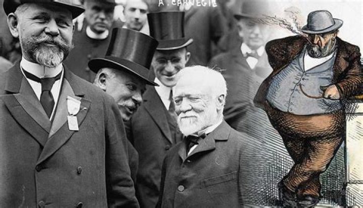 Which robber baron was a genius in finances?
