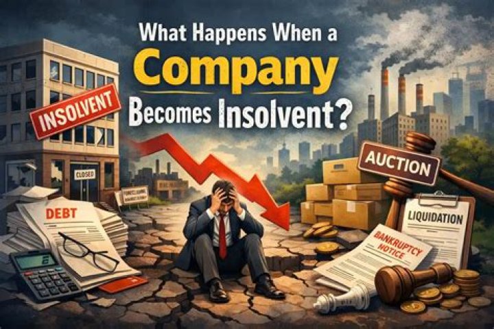 Who can declare a company insolvent?