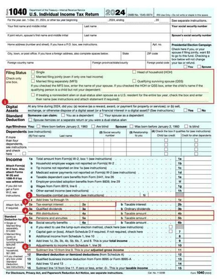 Who can file a 1040A?