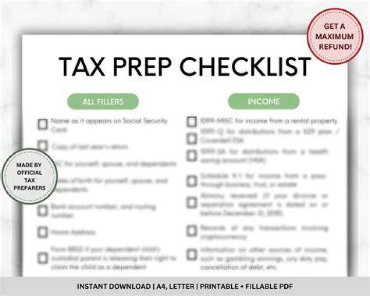 Who can prepare taxes?