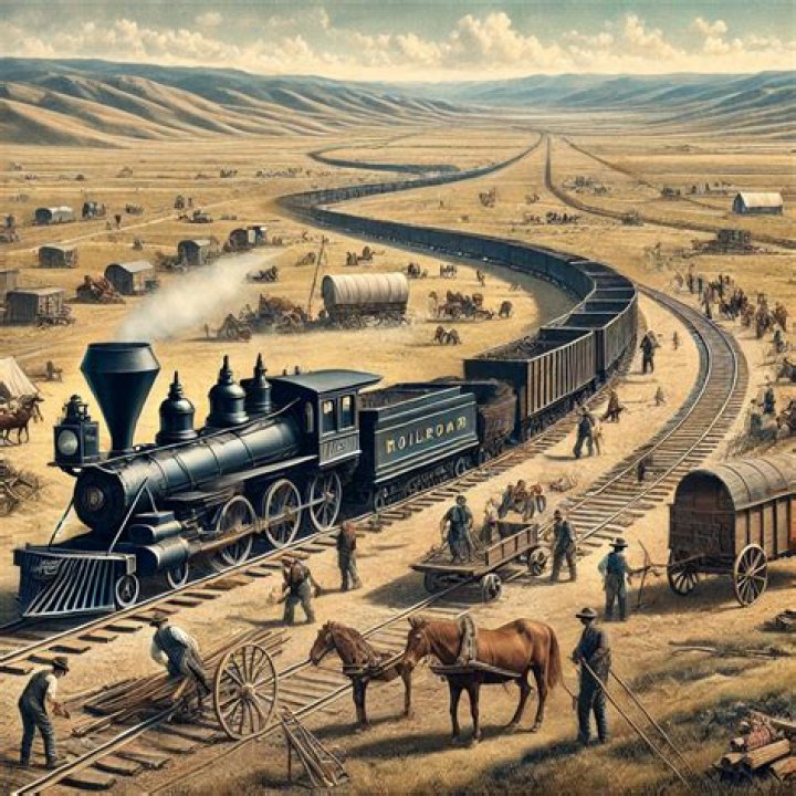 Who controlled the railroad industry in the 19th century?