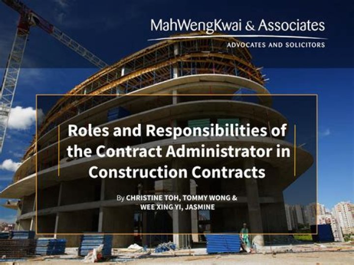 Who is the contract administrator in a construction project?