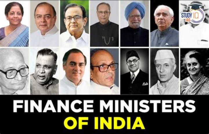Who is the current finance minister of India name?