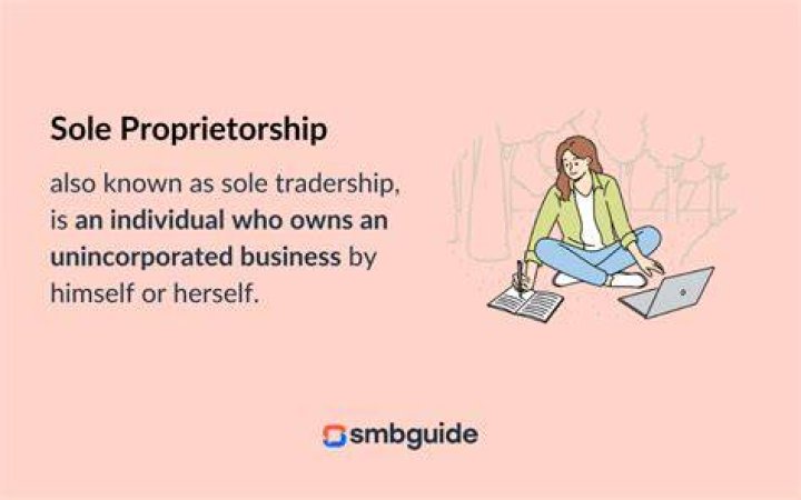 Who is the sole owner of a business?
