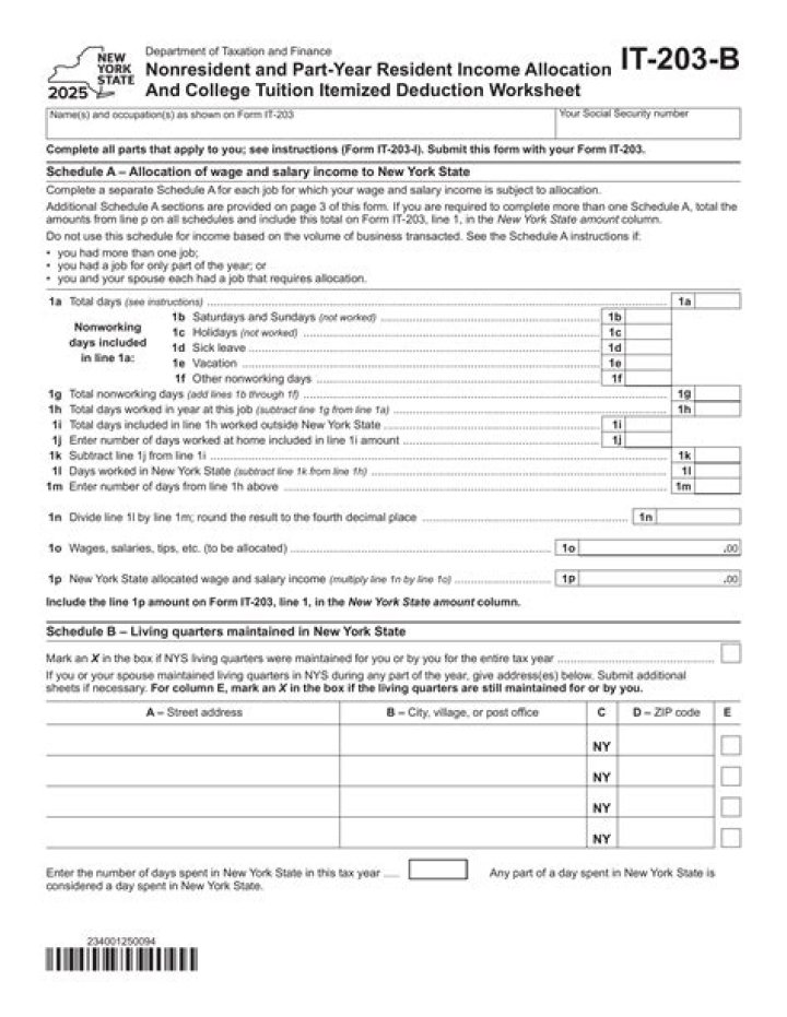 Who must file it-203?