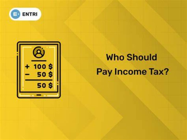 Who should pay tax?