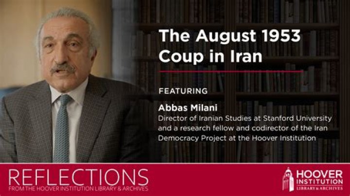 Who was involved in the 1953 coup in Iran?