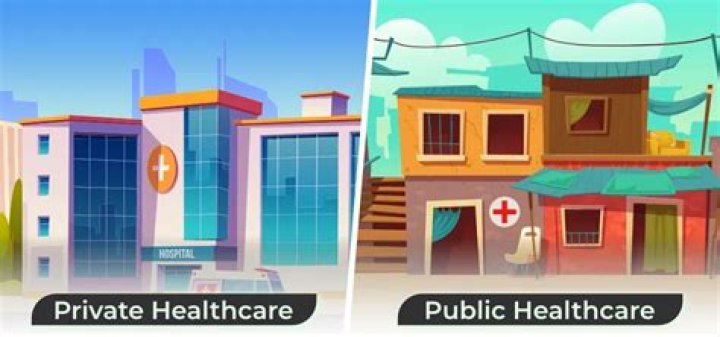 Why are public and private health care Centres linked together?