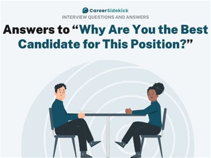 Why are you the best candidate for this position answers?