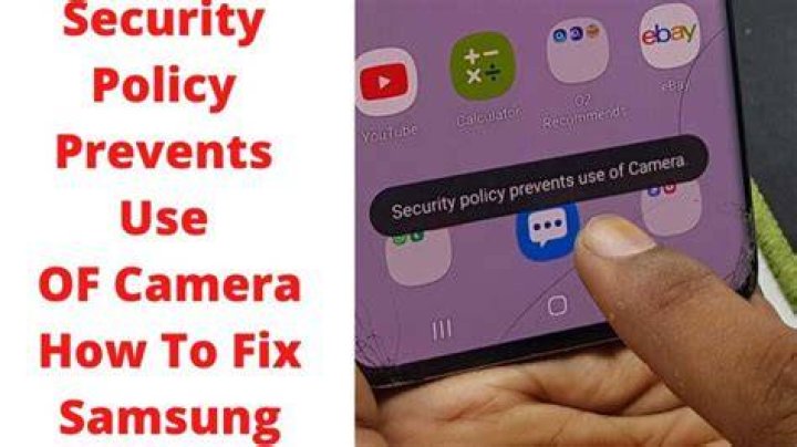 Why did my security camera stop working?