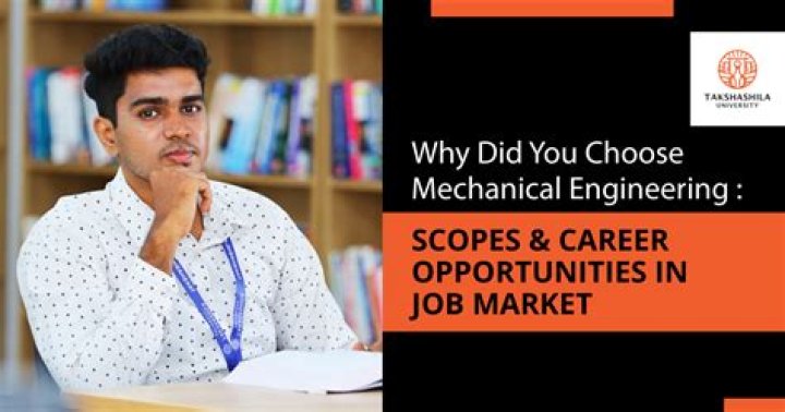 Why did you choose mechanical engineering?