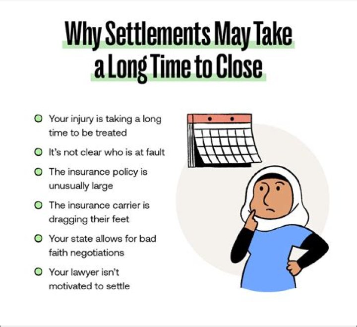 Why do insurance settlements take so long?