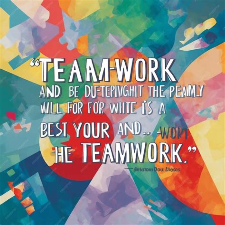 Why do you believe in teamwork?