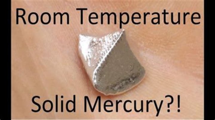 Why is gold a solid at room temperature?