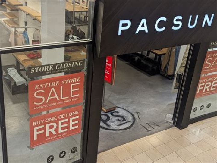 Why is PacSun closing?