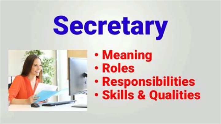 Why is secret in secretary?
